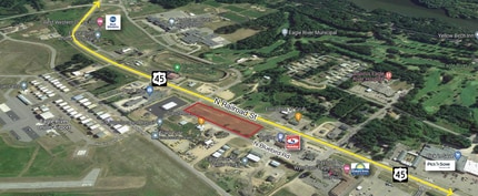 1100 N. Railroad, Eagle River, WI - AERIAL  map view