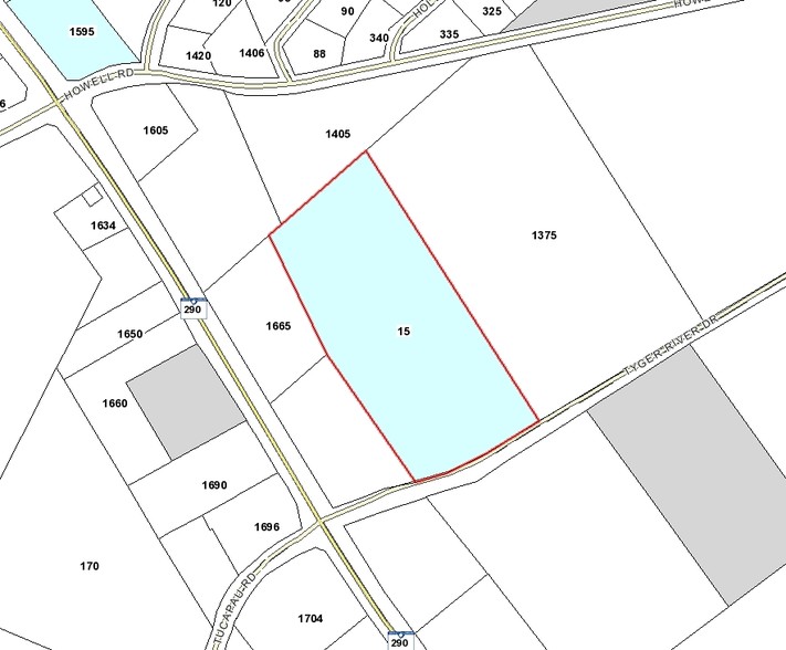 15 Tyger River Dr, Duncan, SC à louer - Plan cadastral - Image 2 de 5
