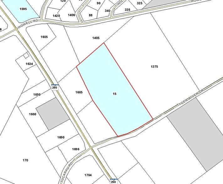 15 Tyger River Dr, Duncan, SC for lease - Plat Map - Image 2 of 5