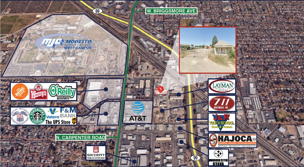 1625 Culpepper Ave, Modesto, CA à louer - Photo du bâtiment - Image 3 de 5