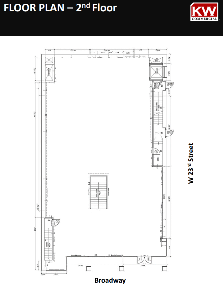 493-495 Broadway, Bayonne, NJ à louer Plan d’étage- Image 1 de 1