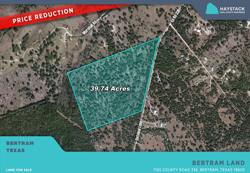 7165 County Road 336, Bertram, TX à vendre - Aérien - Image 1 de 1
