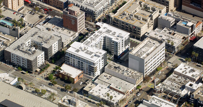 201 The Promenade N, Long Beach, CA - aerial  map view