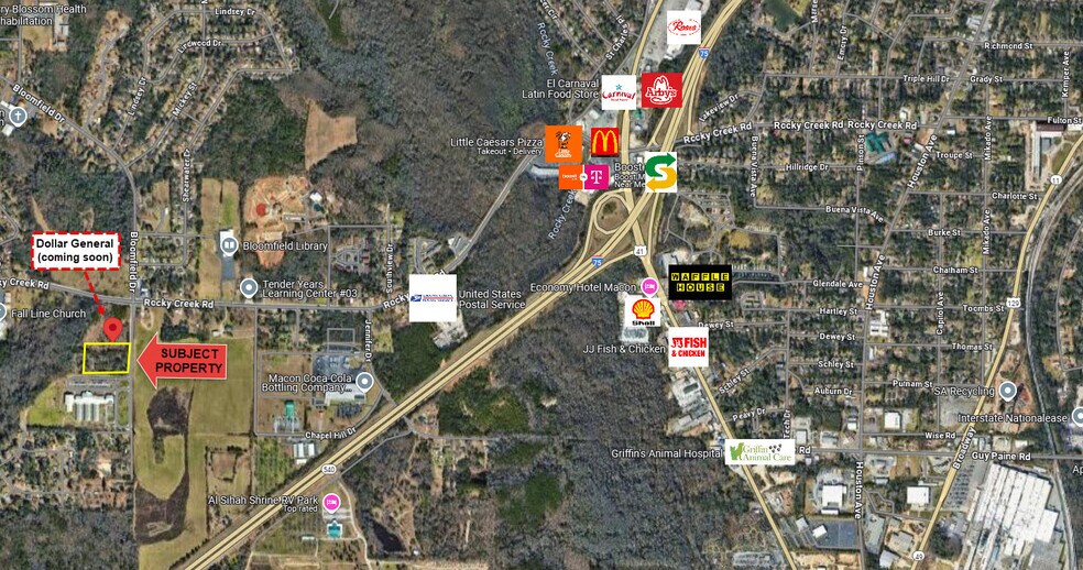 Bloomfield Drive Extension, Macon-Bibb, GA à vendre - Photo du bâtiment - Image 3 de 3