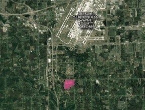 33675 Sibley Rd, New Boston, MI - AÉRIEN Vue de la carte