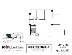 6500 Greenville Ave, Dallas, TX for lease Floor Plan- Image 1 of 1
