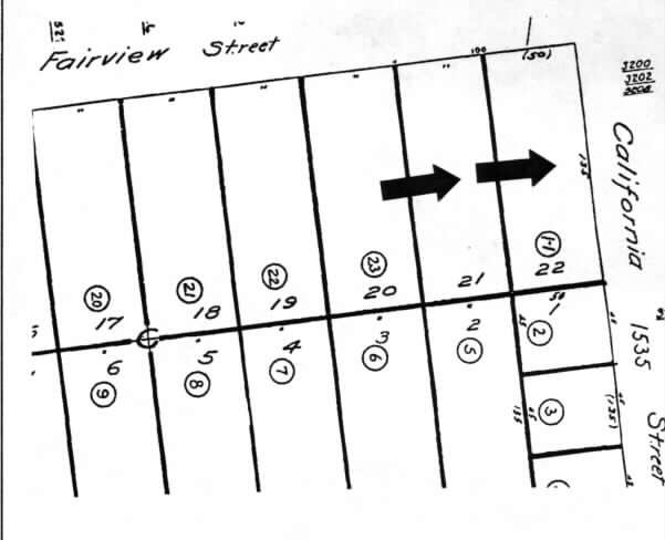 3200-3208 California St, Berkeley, CA à vendre - Plan cadastral - Image 2 de 5