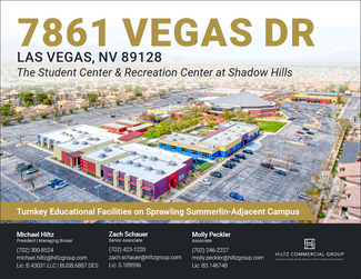 Plus de détails pour 7861 Vegas dr, Las Vegas, NV - Bureau à louer