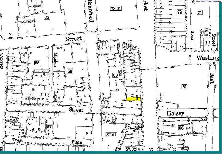 126 Market St, Newark, NJ à louer - Plan cadastral - Image 2 de 2