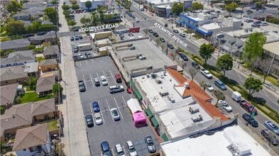 3908-3916 Atlantic Ave, Long Beach, CA - Aerial map view