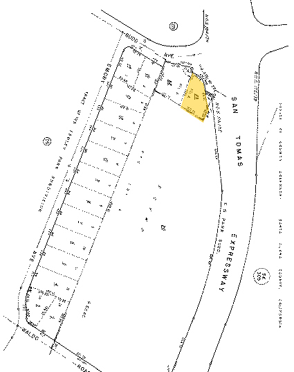 400 Budd Ave, Campbell, CA à vendre - Plan cadastral - Image 2 de 3