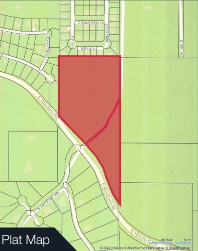 NWC & NEC of East Woolford Rd St, Show Low, AZ for sale - Plat Map - Image 2 of 3