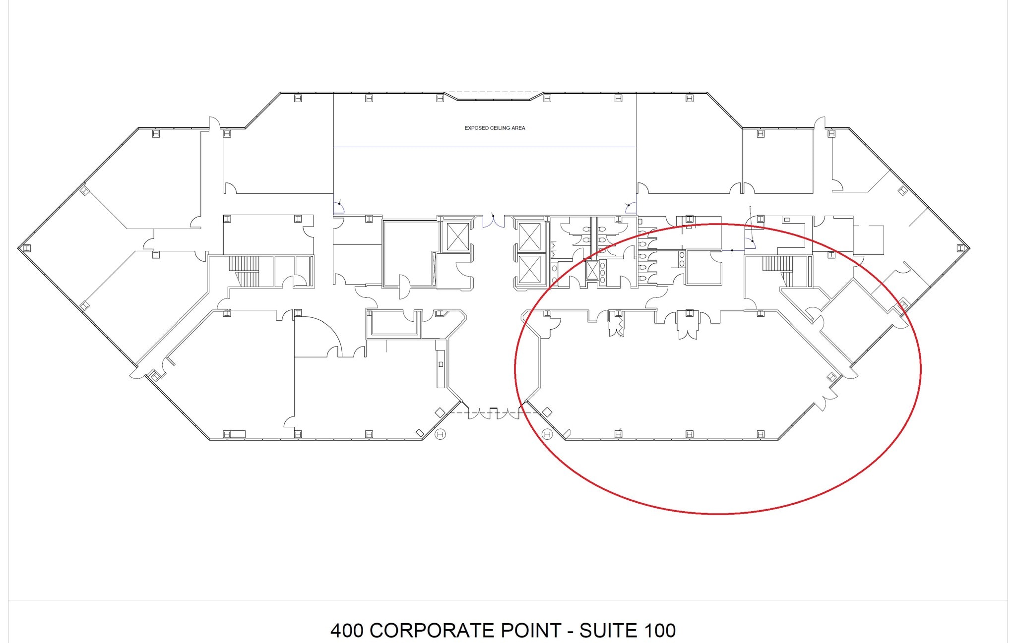 400 Corporate Pointe, Culver City, CA for lease Floor Plan- Image 1 of 1