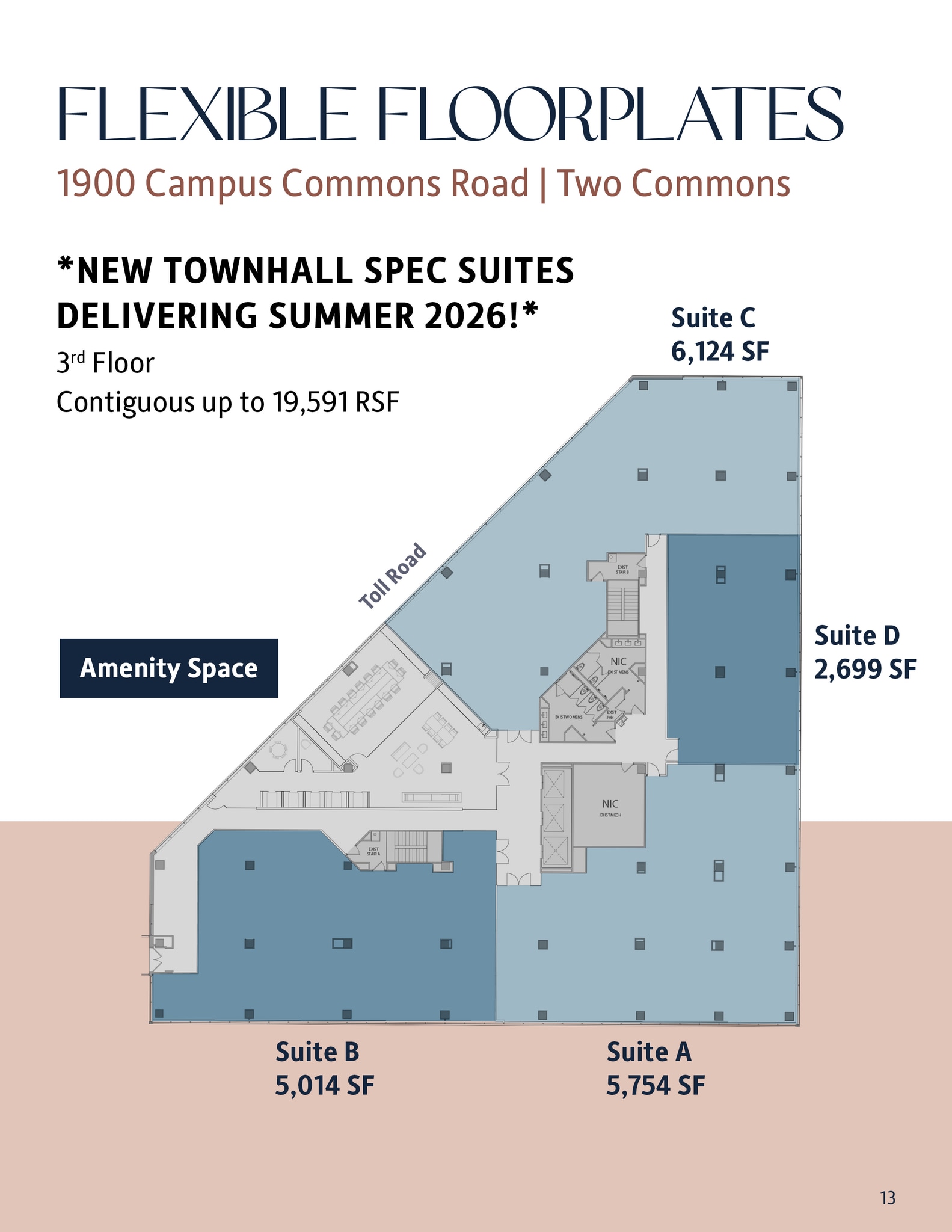 1900 Campus Commons Dr, Reston, VA for lease Floor Plan- Image 1 of 1