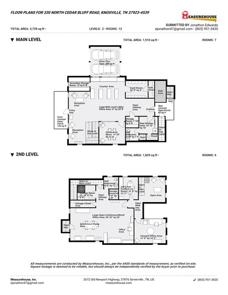 330 N Cedar Bluff Rd, Knoxville, TN for sale - Floor Plan - Image 2 of 34