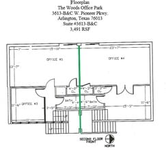 3603-3617 W Pioneer Pky, Arlington, TX for lease Floor Plan- Image 2 of 3
