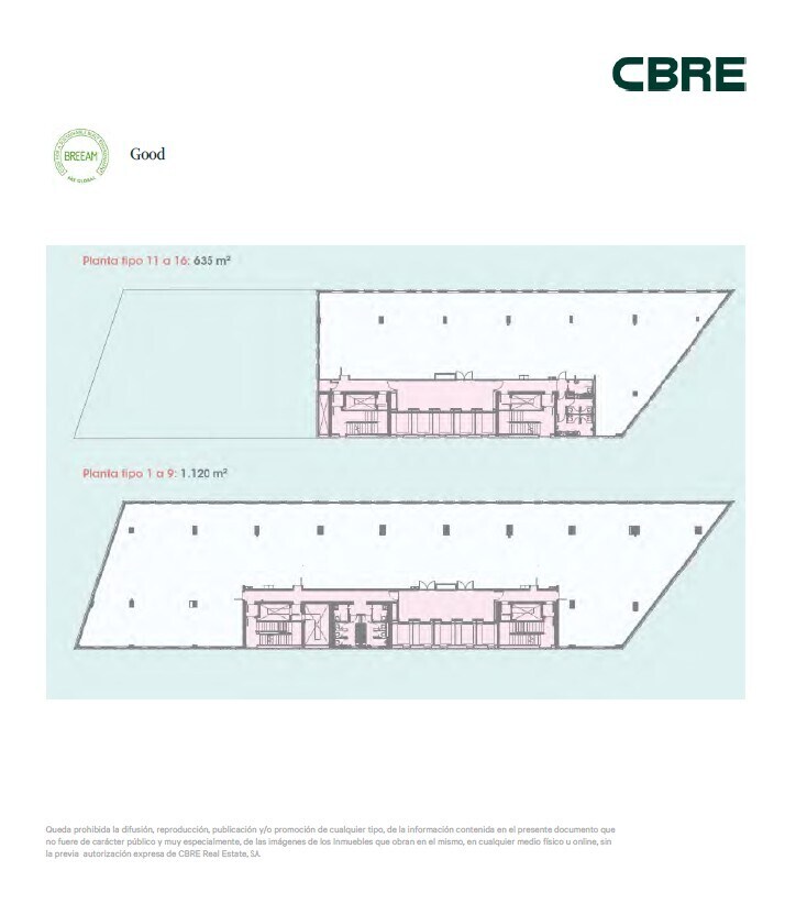 Avinguda Diagonal, 197, Barcelone, Barcelona à louer Plan d’étage type- Image 1 de 1