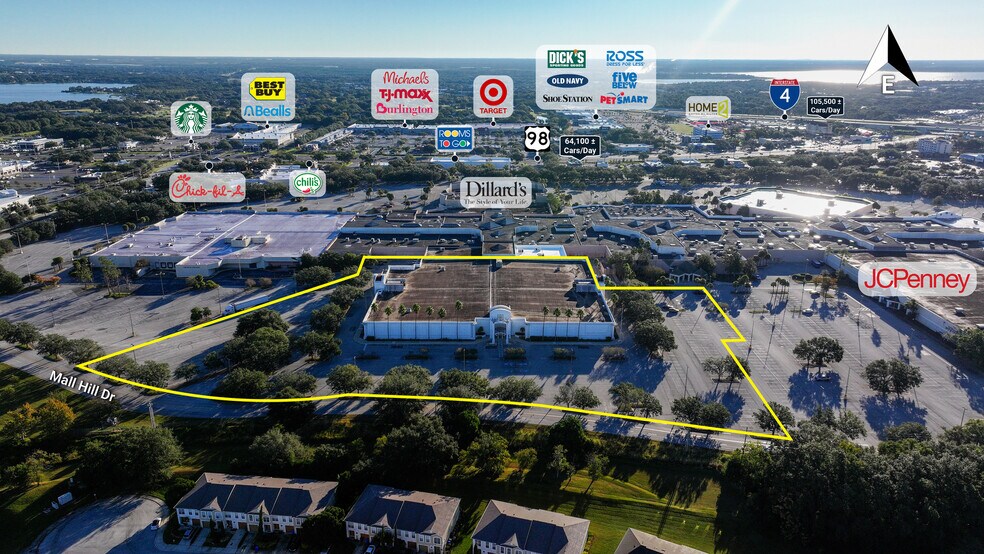 3520 US Highway 98 N, Lakeland, FL à vendre - Aérien - Image 3 de 12