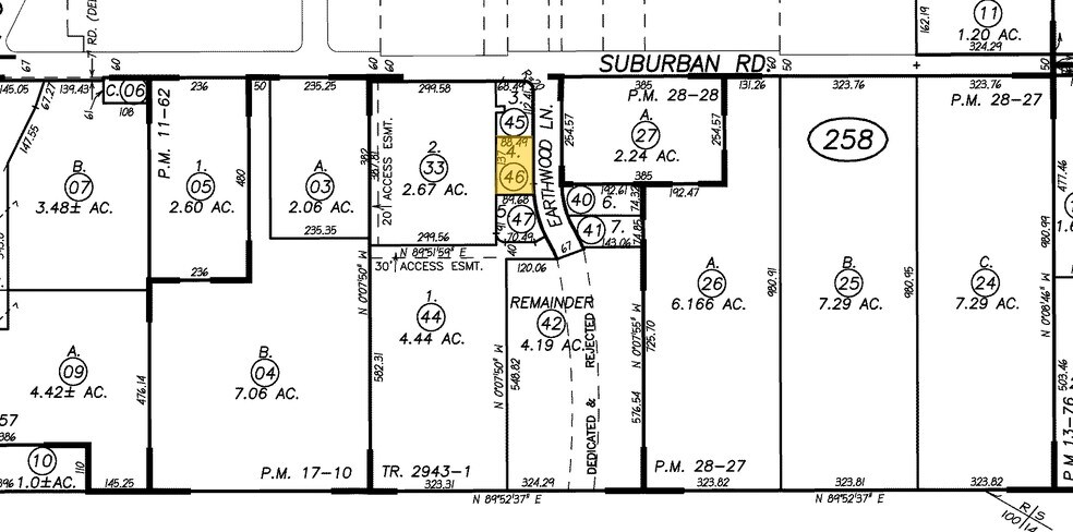 4045 Earthwood Ln, San Luis Obispo, CA à vendre - Plan cadastral - Image 3 de 3
