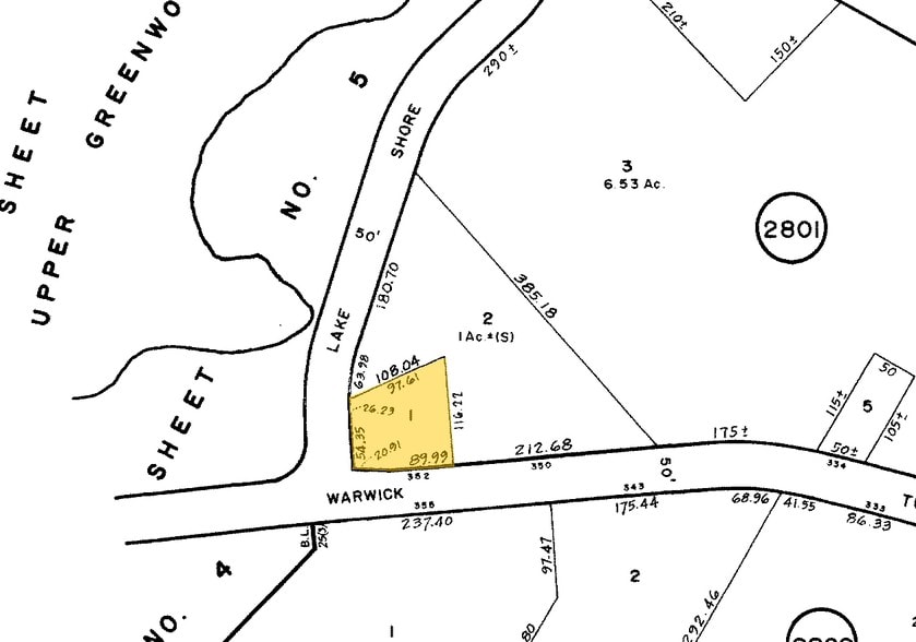 355 Warwick Tpke, Hewitt, NJ for sale - Plat Map - Image 2 of 5