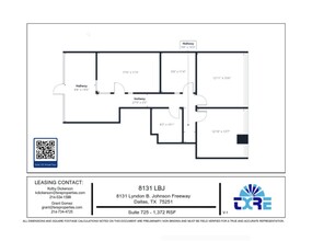 8131 Lyndon B Johnson Fwy, Dallas, TX for lease Floor Plan- Image 1 of 1