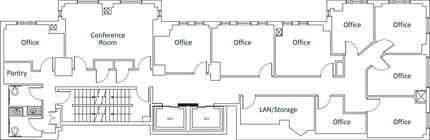 1432 K St NW, Washington, DC for lease Floor Plan- Image 1 of 1
