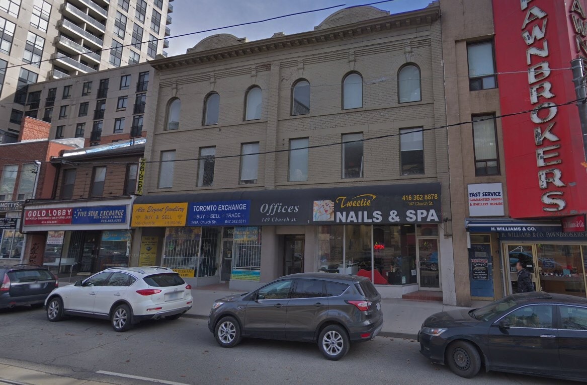 147-149 Church St, Toronto, ON à louer Photo du bâtiment- Image 1 de 1