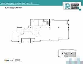 10735 David Taylor Dr, Charlotte, NC for lease Floor Plan- Image 2 of 2