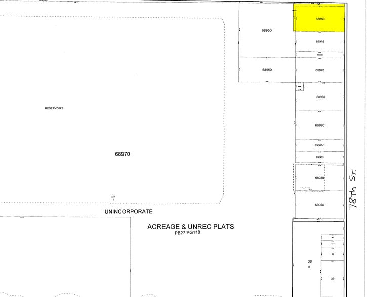 6901 S 78th St, Riverview, FL à vendre - Plan cadastral - Image 2 de 7