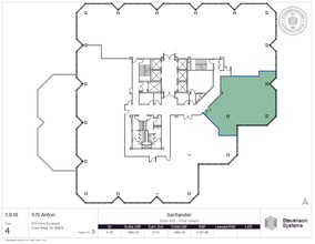 535-575 Anton Blvd, Costa Mesa, CA à louer Plan d  tage- Image 2 de 3