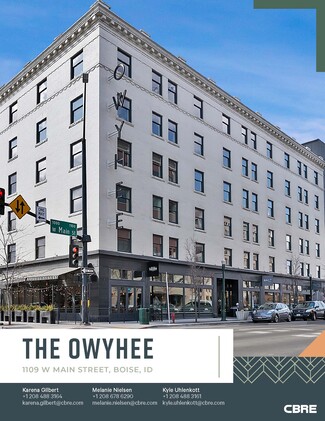 Plus de détails pour 1109 W Main St, Boise, ID - Bureau à louer