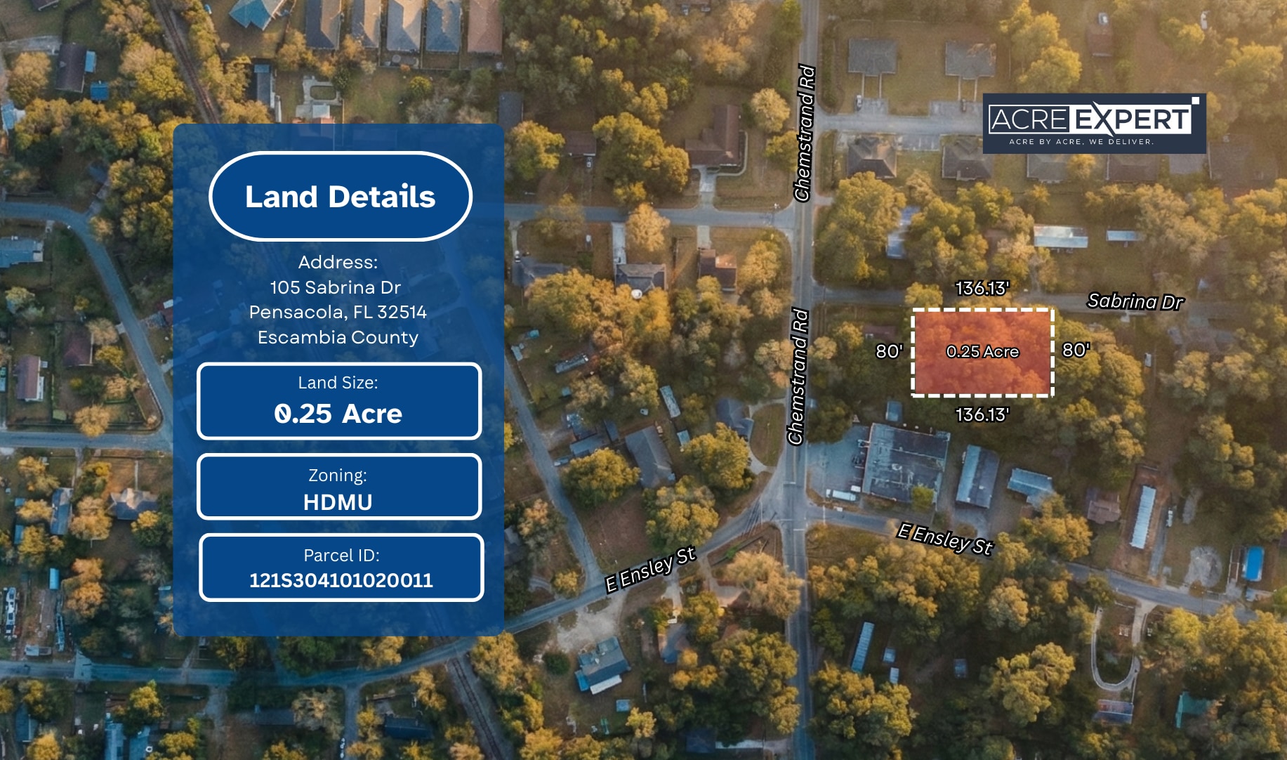 105 Sabrina Dr, Pensacola, FL for sale Primary Photo- Image 1 of 2