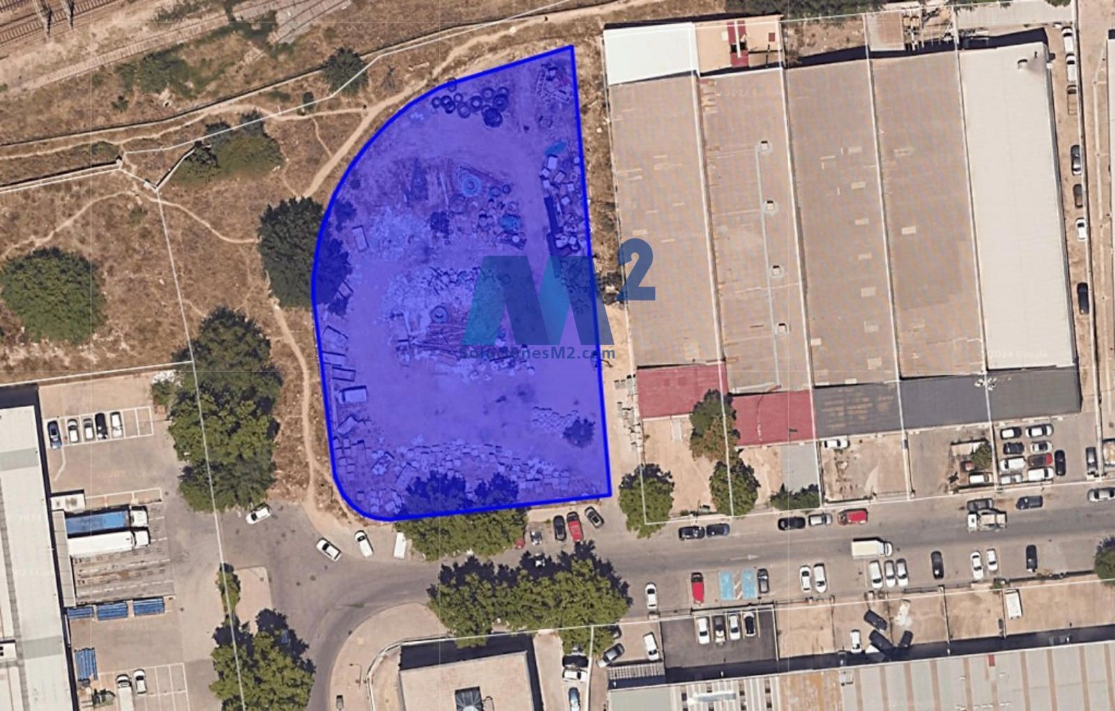 Terrain dans Coslada, Madrid à vendre Plan d’étage- Image 1 de 2