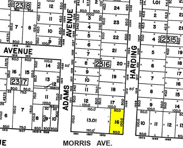1879 Morris Ave, Union Township, NJ à louer - Plan cadastral - Image 2 de 2