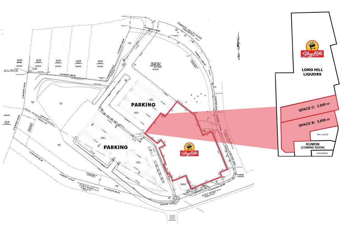 14 Post Rd, Oakland, NJ for lease Site Plan- Image 1 of 2