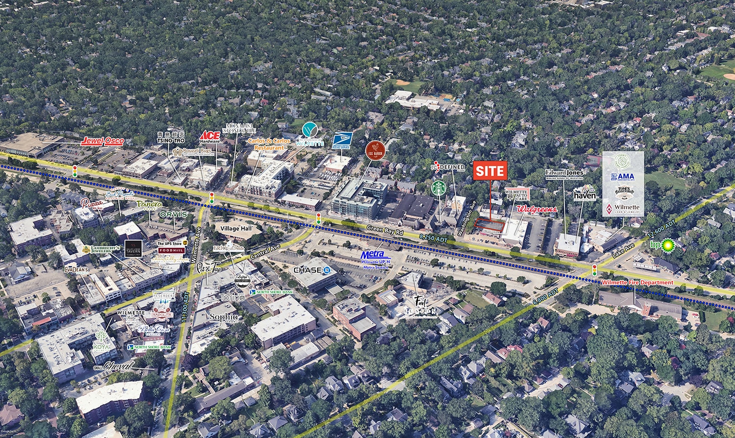 1210 Washington ave, Wilmette, IL for lease Primary Photo- Image 1 of 2