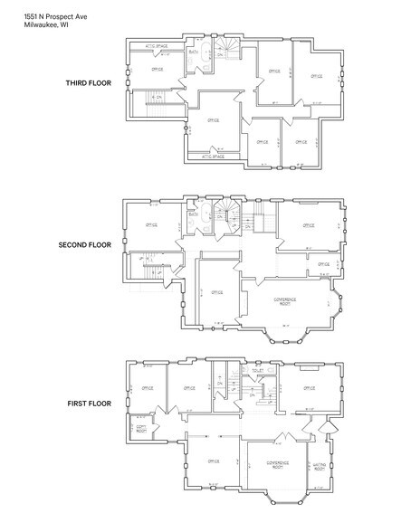 1551 N Prospect Ave, Milwaukee, WI for sale - Floor Plan - Image 2 of 10