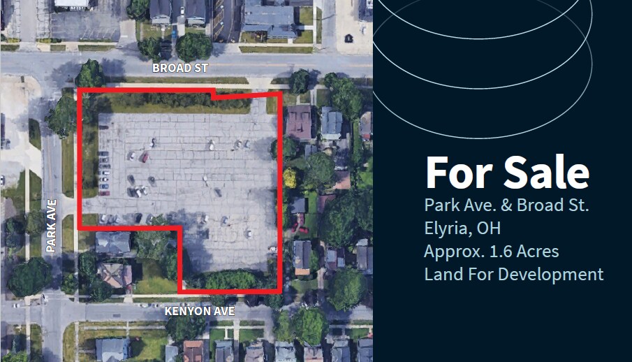 Park Ave. & Broad St, Elyria, OH for sale Primary Photo- Image 1 of 4