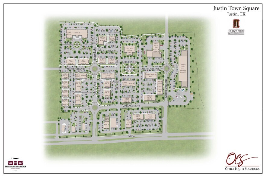 FM 156, Justin, TX à louer - Plan de site - Image 1 de 33