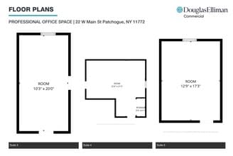22-26 W Main St, Patchogue, NY for lease Floor Plan- Image 1 of 1