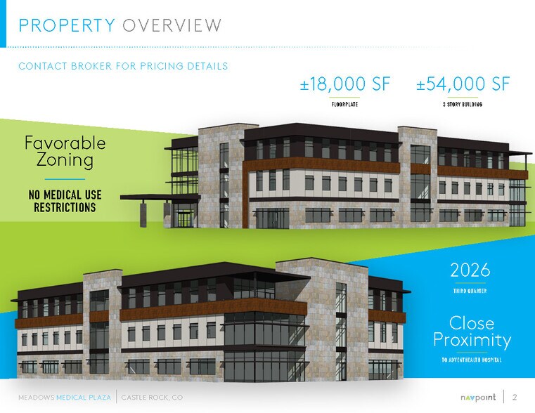 Meadows Medical Plaza, Castle Rock, CO à louer - Photo du bâtiment - Image 2 de 3