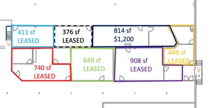112-118 Jones St, Fuquay-Varina, NC for lease Interior Photo- Image 1 of 2