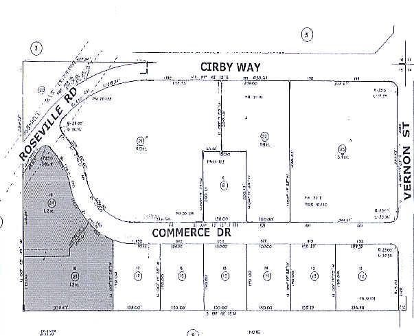 660 Commerce Dr, Roseville, CA à louer Plan cadastral- Image 1 de 9