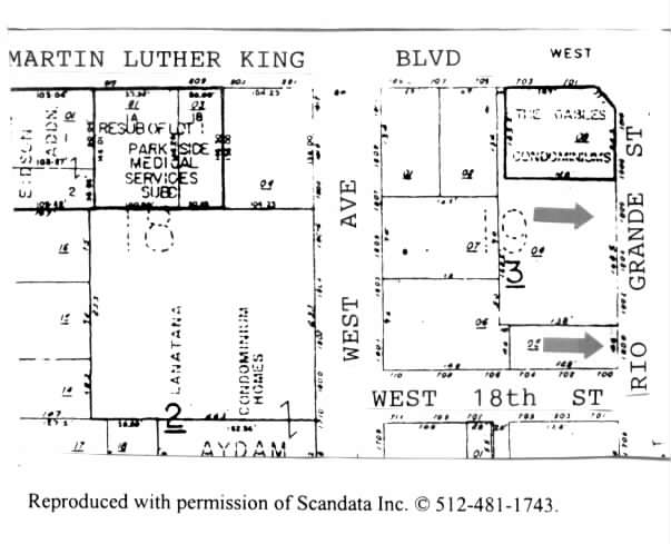 1800 Rio Grande St, Austin, TX à louer - Plan cadastral - Image 3 de 3