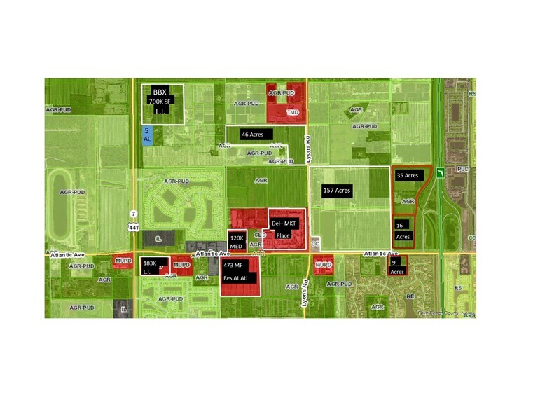 9924 Happy Hollow Rd, Delray Beach, FL à vendre - Aérien - Image 3 de 3