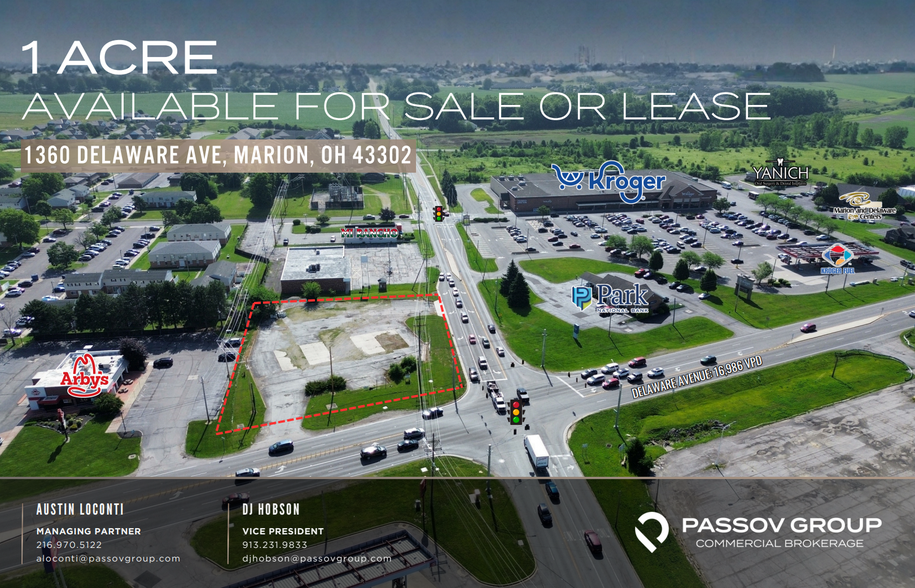 1360 Delaware Ave, Marion, OH for lease - Primary Photo - Image 1 of 4