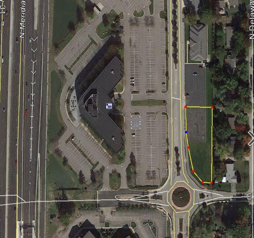 10307 Pennsylvania st, Carmel, IN for lease Aerial- Image 1 of 3