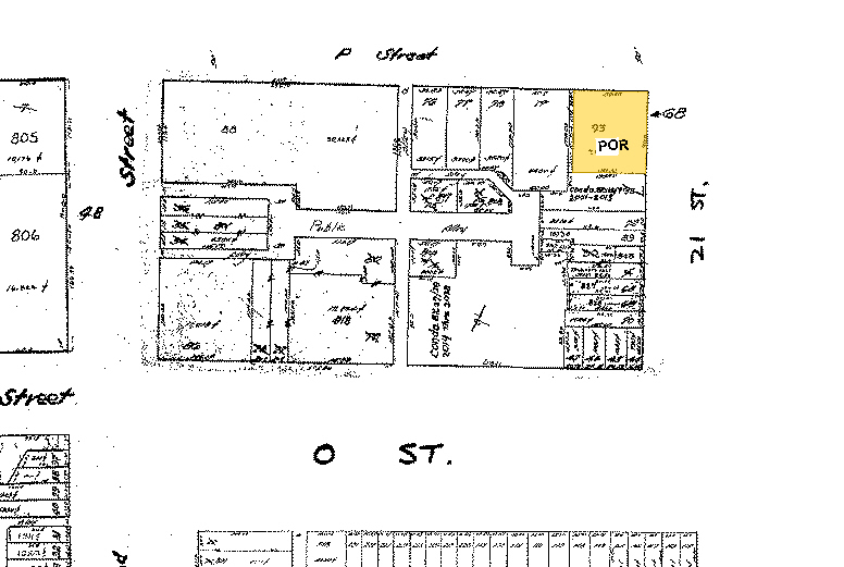 1426 21st St NW, Washington, DC for sale - Plat Map - Image 1 of 1