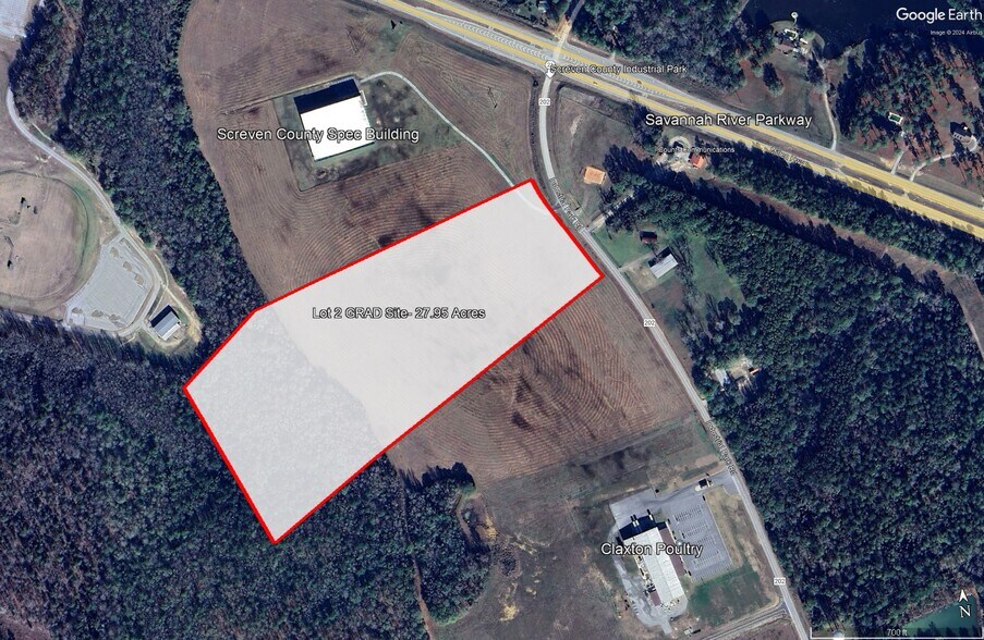 Industrial Park Rd, Sylvania, GA à vendre - Aérien - Image 2 de 5