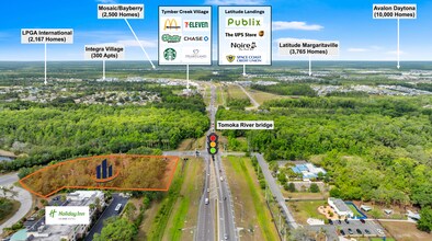 LPGA Blvd/Tomoka Farms rd, Daytona Beach, FL - Aerial  map view - Image1